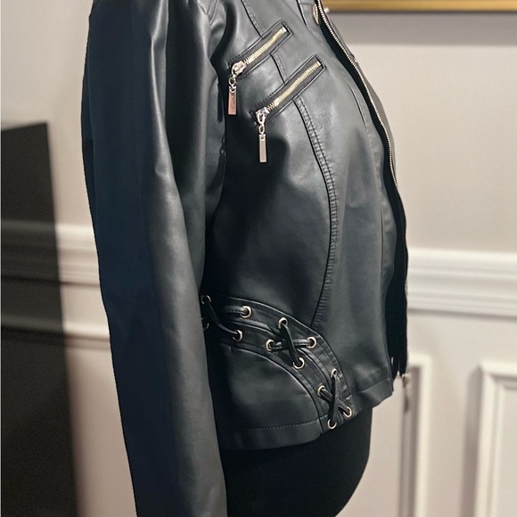 Venus faux leather jacket. - Picture 2 of 6